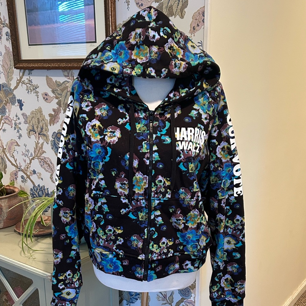 Ulla Johnson Designers for Democracy Floral Graphic Hoodie